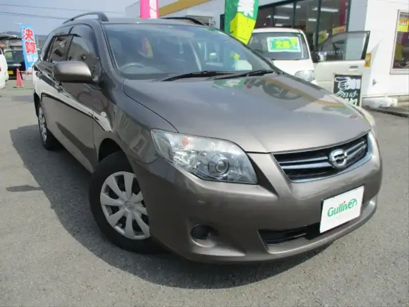 カタログ画像：カローラフィールダー（COROLLA FIELDER） １．５Ｘ Ｇエディション 2008年10月 DBA-NZE141G 1500cc ブロンズマイカメタリック 燃費18.0km / l  メイン（その他）