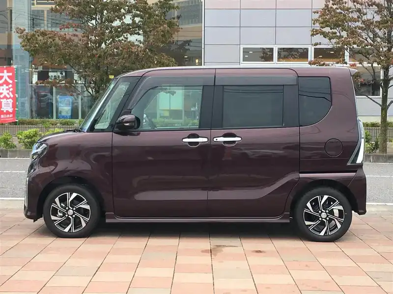 カタログ画像：タント（TANTO） カスタムＸ 2021年9月 6BA-LA660S 660cc プラムブラウンクリスタルマイカ 燃費20.0km / l 外装