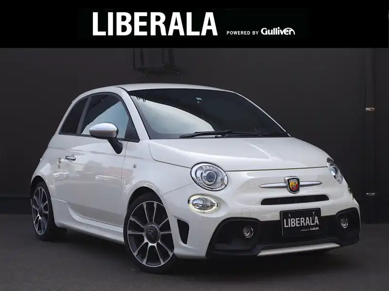 10114995 | カタログ画像：アバルト５９５（ABARTH 595） ツーリズモ 2018年2月 ABA-31214T 1400cc ビアンコガーラ メイン