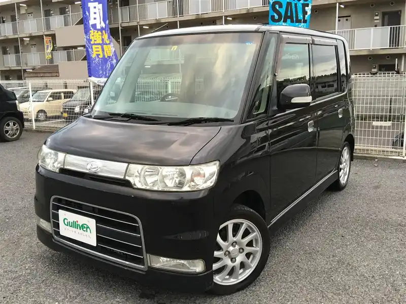 カタログ画像：タント（TANTO） カスタムＶＳ 2006年11月 ABA-L360S 660cc ブラックマイカ 燃費16.8km / l  外装