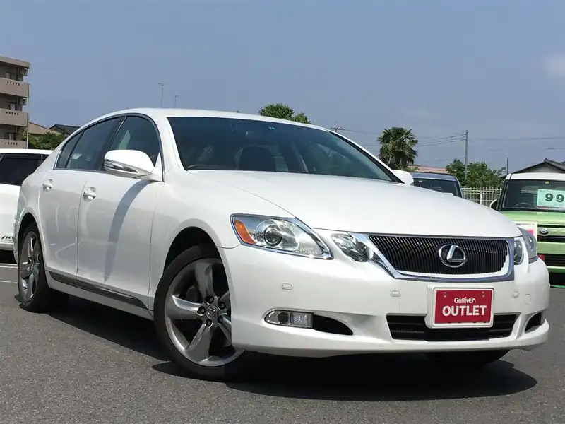 カタログ画像：ＧＳ（GS） ＧＳ３５０ 特別仕様車 パッショネイトブラックインテリア 2008年4月 DBA-GRS196 3500cc ホワイトパールクリスタルシャインorフロスティパールマイカ 燃費9.6km / l  メイン（その他）