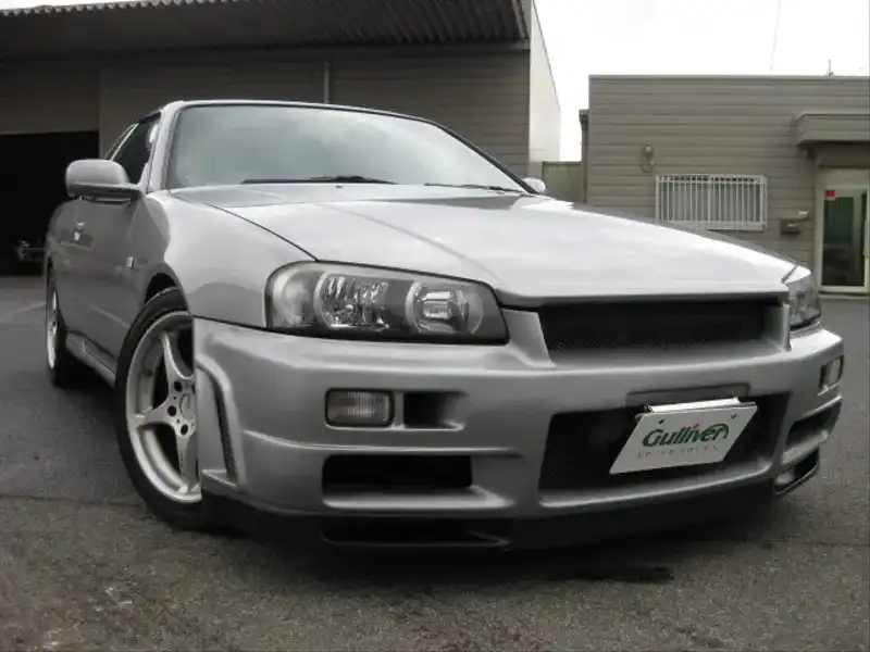 カタログ画像：スカイライン（SKYLINE） ２５ＧＴ 1998年5月 GF-ER34 2500cc ソニックシルバー（Ｍ） 燃費10.6km / l  メイン（その他）