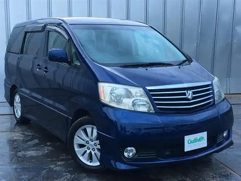 カタログ画像：アルファードＶ（ALPHARD V） ＡＳ 2004年4月 CBA-ANH15W 2400cc ダークブルーマイカ 燃費9.4km / l  メイン（その他）