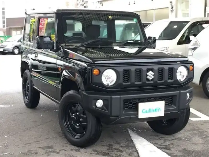 カタログ画像：ジムニー（JIMNY） ＸＬ 2021年10月 3BA-JB64W 660cc ブルーイッシュブラックパール3 燃費14.3km / l メイン（その他）