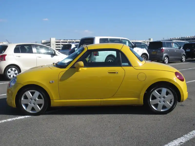 カタログ画像：コペン（COPEN） ２ｎｄアニバーサリーエディション 2004年6月 ABA-L880K 660cc ＤＣ・ジョーヌイエロー 燃費18.0km / l  外装