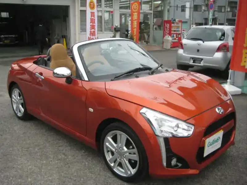 カタログ画像：コペン（COPEN） ローブ 2014年6月 DBA-LA400K 660cc トニコオレンジメタリック 燃費25.2km / l 外装