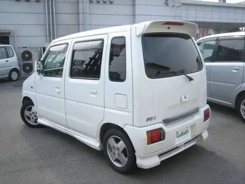 カタログ画像：ワゴンＲ（WAGON R） ＲＲ 1998年1月 E-CV51S 660cc スペリアホワイト 燃費19.2km / l  外装