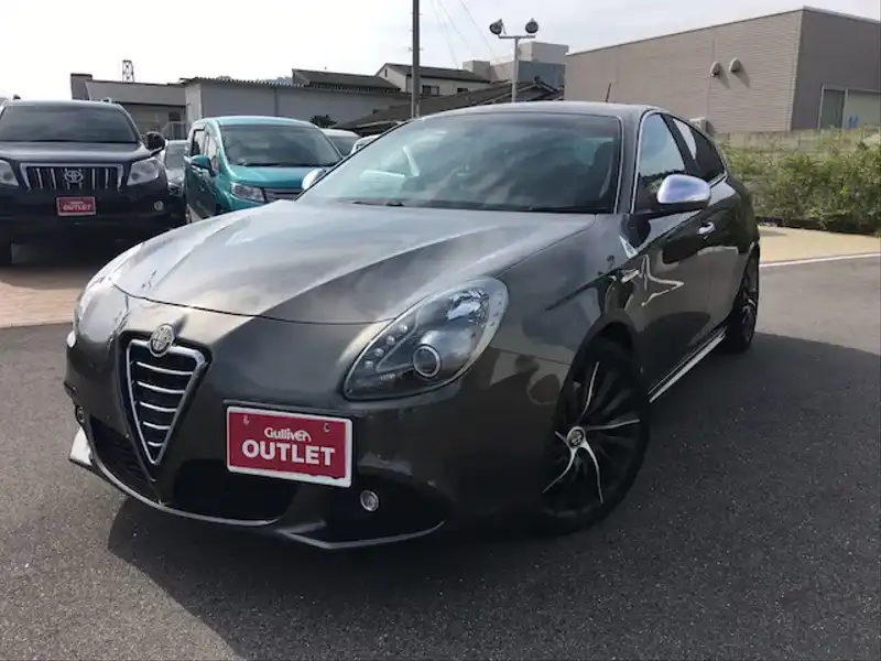 カタログ画像：ジュリエッタ（GIULIETTA） クアドリフォリオ ヴェルデ 2014年4月 ABA-94018 1700cc アンスラサイトグレー 外装