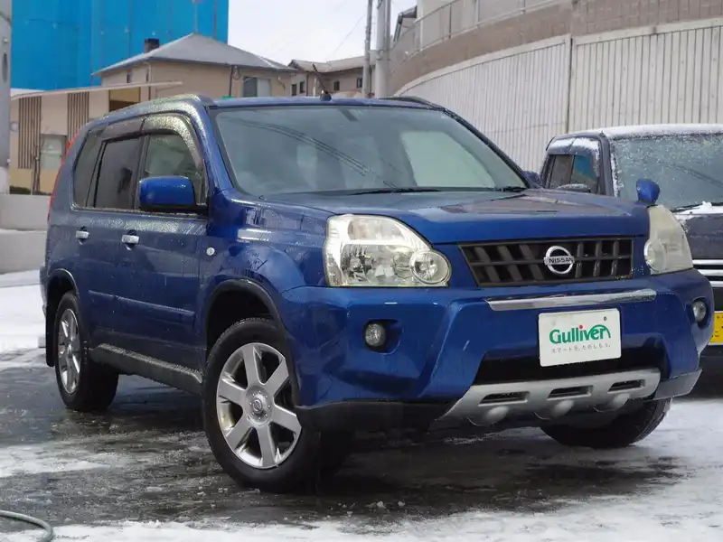 カタログ画像：エクストレイル（X-TRAIL） ２５Ｓt 2008年11月 CBA-TNT31 2500cc サファイアブルー（ＰＭ） 燃費11.6km / l  メイン（その他）