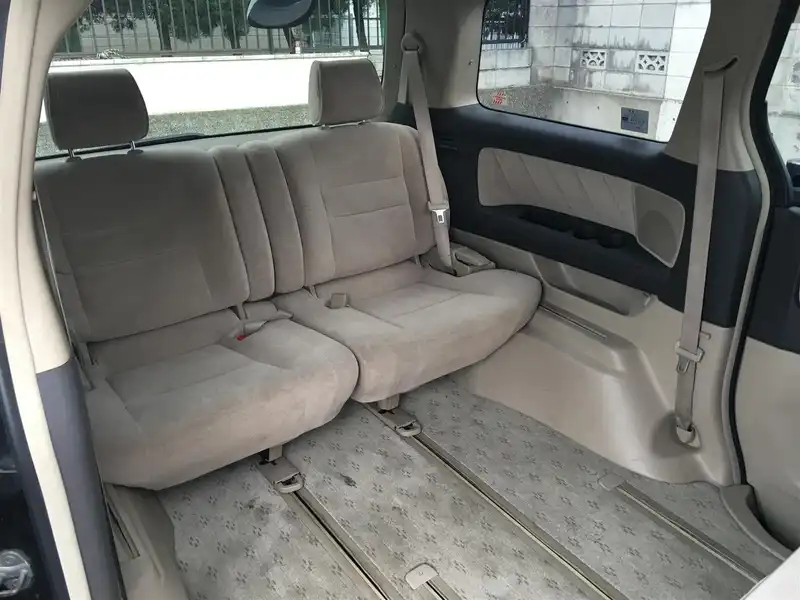 カタログ画像：アルファードＶ（ALPHARD V） ＡＸ Ｌエディション 2003年7月 UA-ANH15W 2400cc ブラックマイカ 燃費9.4km / l  内装