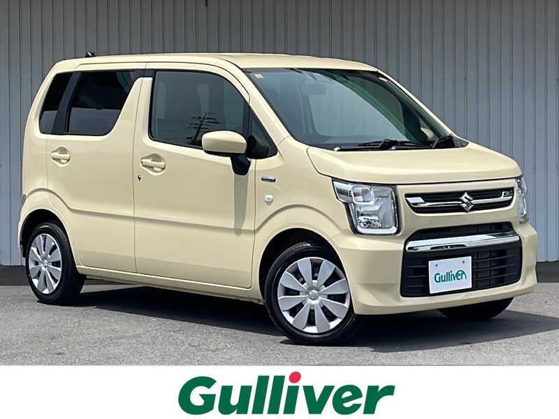 カタログ画像：ワゴンＲ（WAGON R） ハイブリッドＦＸ－Ｓ 2023年10月 5AA-MH95S 660cc シフォンアイボリーメタリック 燃費25.2km / l メイン