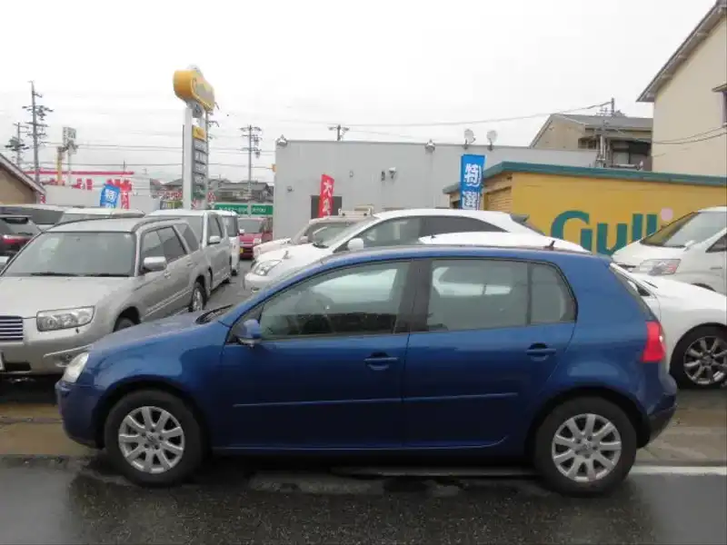 カタログ画像：ゴルフ（GOLF） ＧＬｉ 2006年2月 GH-1KBLX 2000cc レーザーブルーパールエフェクト 燃費12.0km / l  外装