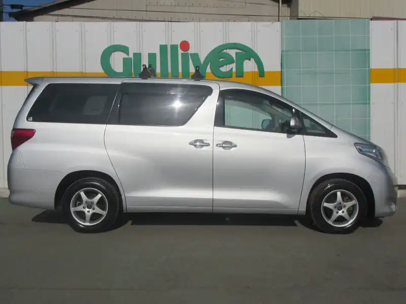 カタログ画像：アルファード（ALPHARD） ３５０Ｘ 2008年5月 DBA-GGH20W 3500cc シルバーメタリック 燃費9.5km / l  外装