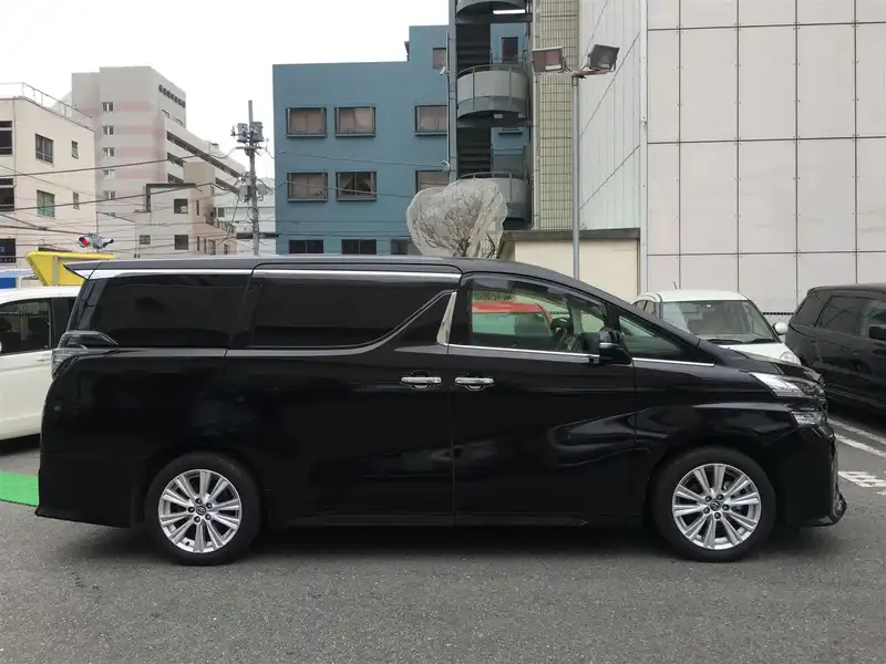 カタログ画像：ヴェルファイア（VELLFIRE） ２．５Ｚ 2015年1月 DBA-AGH30W 2500cc バーニングブラッククリスタルシャインガラスフレーク 燃費11.6km / l 外装