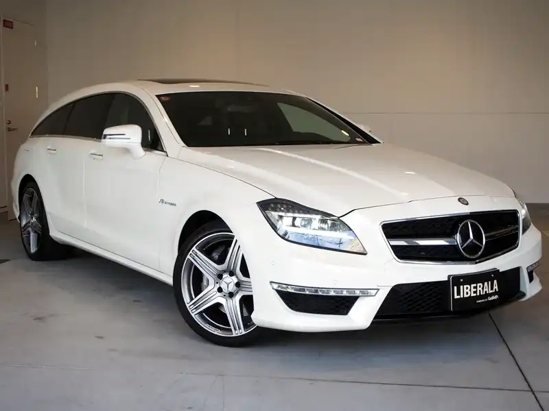 カタログ画像：ＣＬＳクラス シューティングブレーク（CLS-CLASS SHOOTING BRAKE） ＣＬＳ６３ ＡＭＧ シューティングブレーク 2014年4月 ABA-218974 5500cc ダイヤモンドホワイト（Ｍ） 燃費8.8km / l メイン