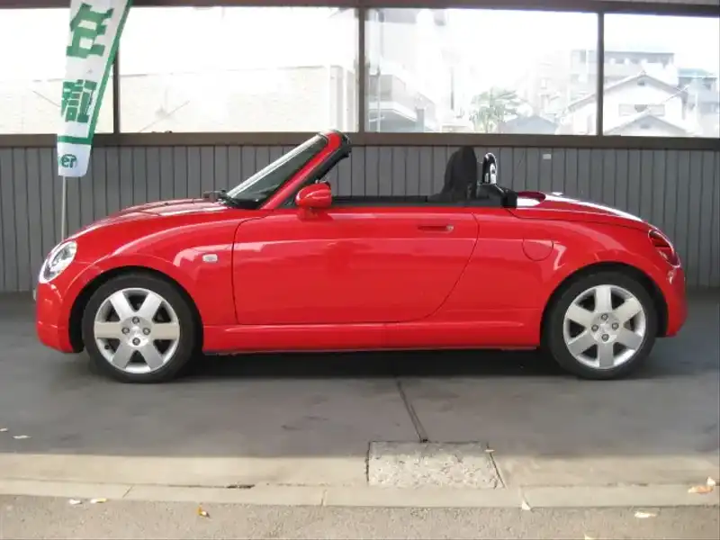 カタログ画像：コペン（COPEN） アクティブトップ 2003年7月 LA-L880K 660cc ＤＣ・シャイニングレッド 燃費15.2km / l  外装