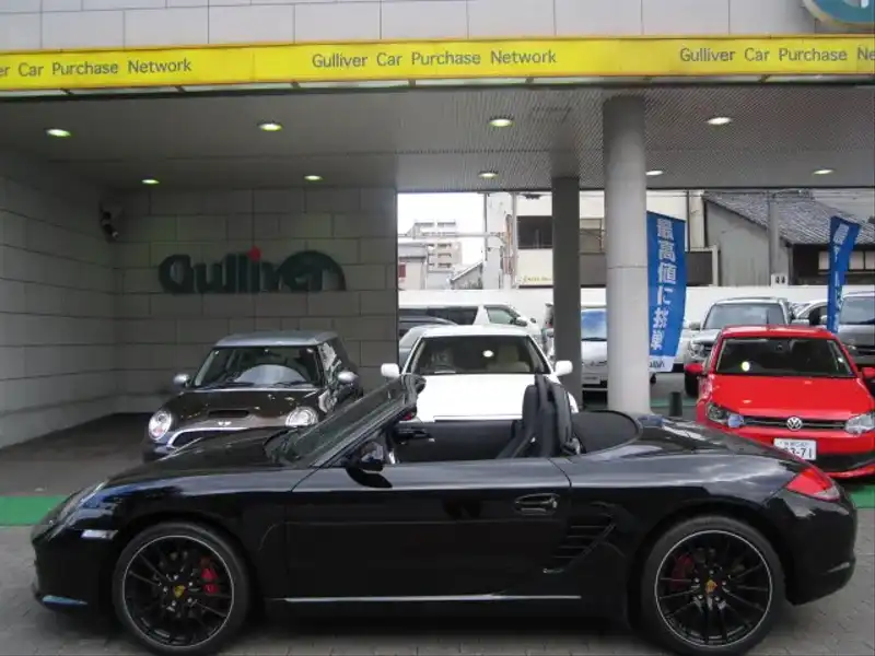 カタログ画像：ボクスター（BOXSTER） ボクスターＳブラックエディション 2011年6月 ABA-987MA121 3400cc ブラック 外装