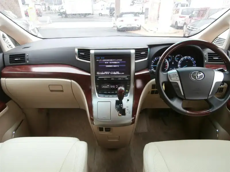 カタログ画像：アルファード（ALPHARD） ２４０Ｇ 2008年8月 DBA-ANH25W 2400cc ホワイトパールクリスタルシャイン 燃費11.4km / l  内装