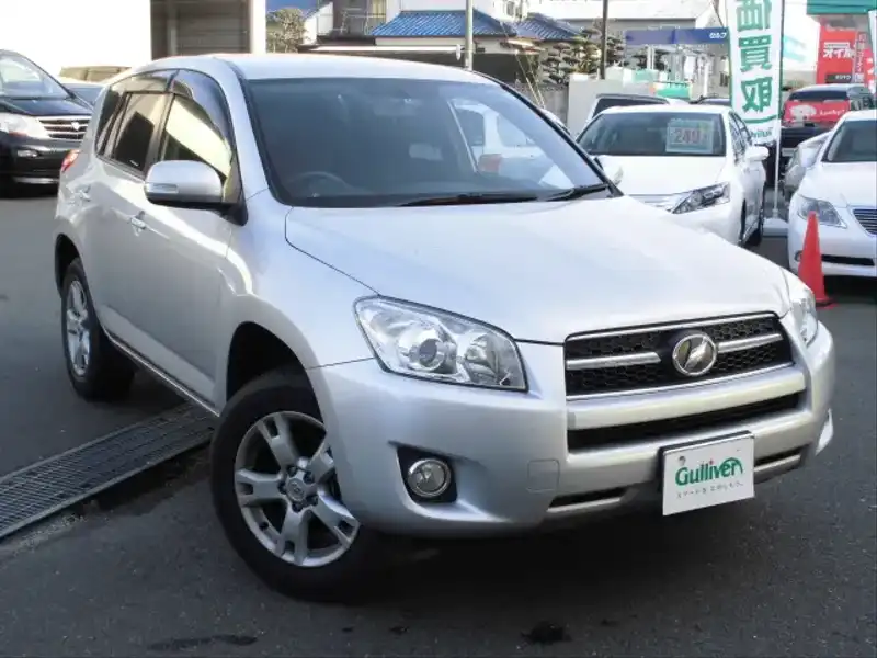 カタログ画像：ＲＡＶ４（RAV4） スタイル 2008年9月 DBA-ACA36W 2400cc シルバーメタリック 燃費13.4km / l  メイン（その他）