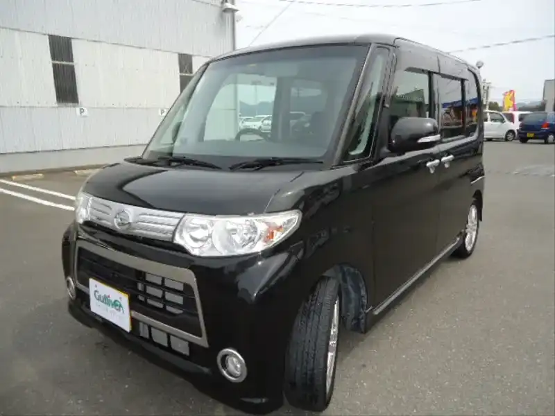 カタログ画像：タント（TANTO） カスタムＲＳ 2012年5月 DBA-L385S 660cc ブラックマイカメタリック 燃費20.8km / l 外装