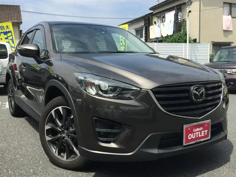 カタログ画像：ＣＸ－５（CX-5） ＸＤ Ｌパッケージ 2015年1月 LDA-KE2FW 2200cc チタニウムフラッシュマイカ 燃費18.4km / l メイン（その他）