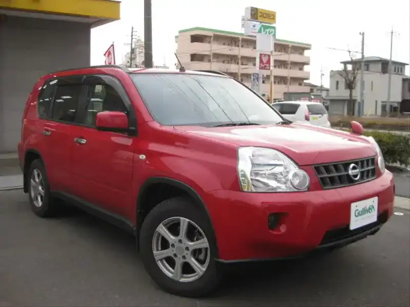 カタログ画像：エクストレイル（X-TRAIL） ２０Ｘt 2009年4月 DBA-NT31 2000cc バーニングレッド 燃費13.2km / l  メイン（その他）