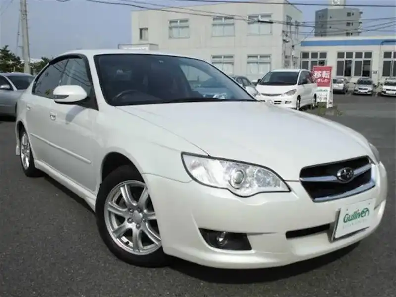 カタログ画像：レガシィＢ４（LEGACY B4） ２．０ｉ Ｂスポーツリミテッド 2006年11月 CBA-BL5 2000cc サテンホワイト・パール 燃費14.0km / l  メイン