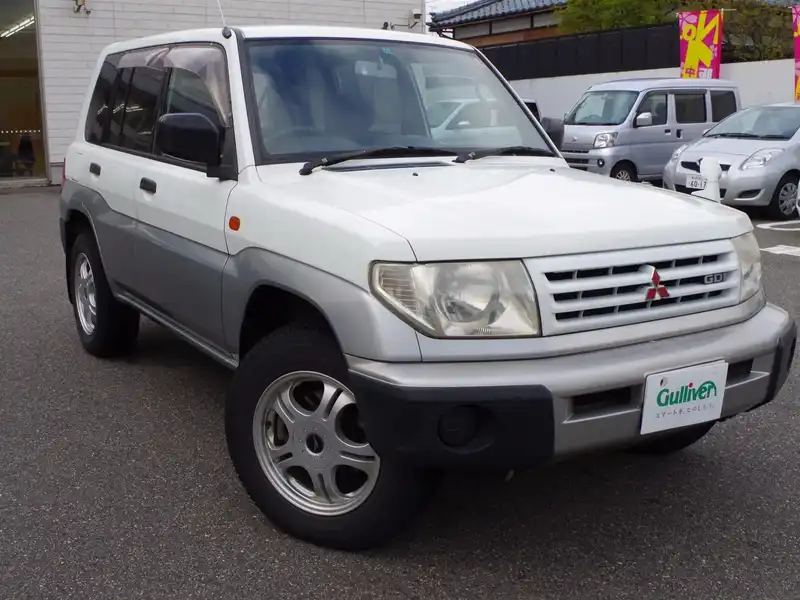 カタログ画像：パジェロイオ（PAJERO IO） ＺＸ 1998年8月 GF-H76W 1800cc フェアリーホワイト（Ｓ）／ハミルトンシルバー（Ｍ）・２トーン メイン（その他）