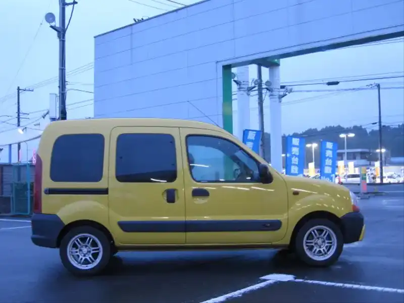 カタログ画像：カングー（KANGOO） １．４ 2002年3月 GF-KCK7J 1400cc レモン・イエロー 外装