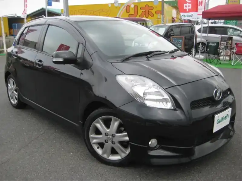 カタログ画像：ヴィッツ（VITZ） ＲＳ 2008年9月 DBA-NCP91 1500cc ブラックマイカ 燃費18.6km / l  メイン（その他）