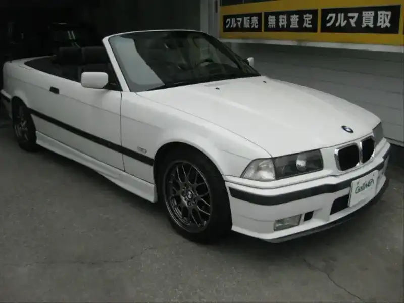 カタログ画像：３シリーズ（3 SERIES） ３２８ｉカブリオーレ 1995年8月 E-BK28 2800cc アルピン・ホワイト 外装