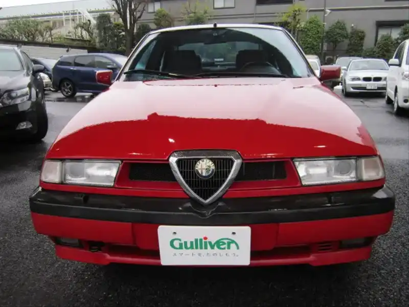 カタログ画像：アルファ１５５（ALFA 155） ２．５ Ｖ６ 1997年6月 E-167A1E 2500cc フロント