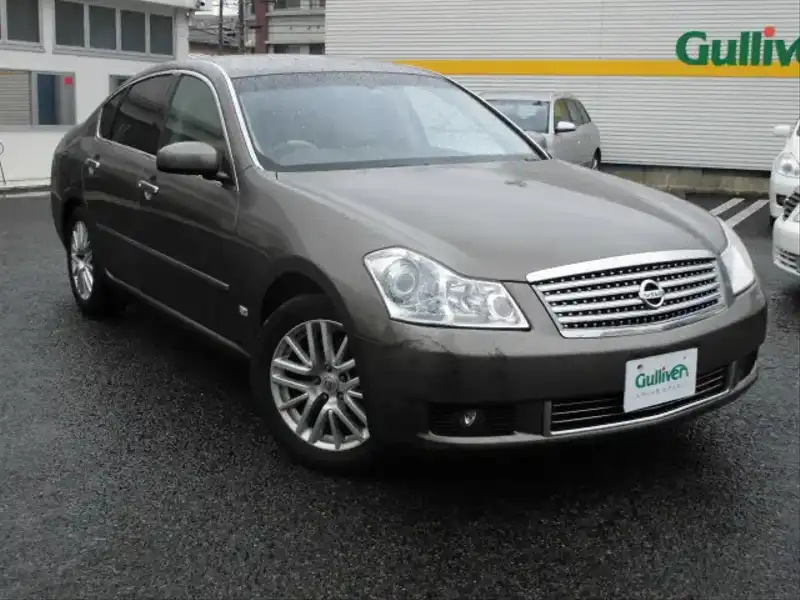 カタログ画像：フーガ（FUGA） ２５０ＸＶ 2006年5月 CBA-Y50 2500cc スパークリングシルバー（Ｍ）orブリリアントシルバー（Ｍ） 燃費11.2km / l  メイン（その他）