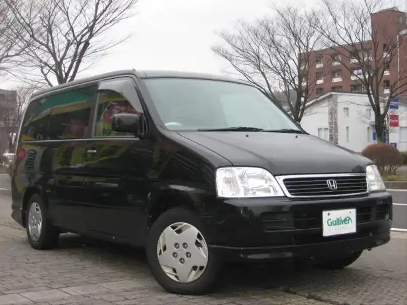 カタログ画像：ステップワゴン（STEPWAGON） デラクシー 回転対座シート 1999年5月 GF-RF1 2000cc スターライトブラック・パール 燃費11.4km / l  メイン（その他）