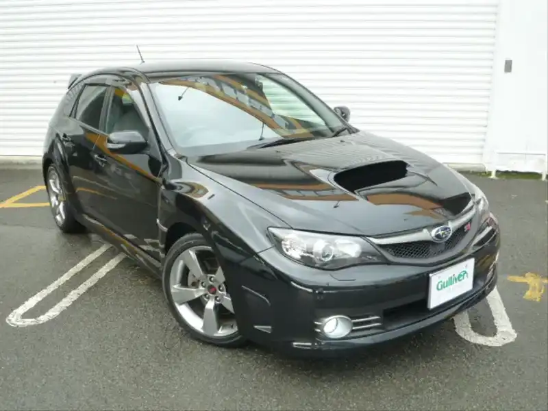 カタログ画像：インプレッサ（IMPREZA） ＷＲＸ ＳＴＩ Ａライン 2009年2月 CBA-GRF 2500cc オブシディアンブラック・パール 燃費10.0km / l  メイン（その他）