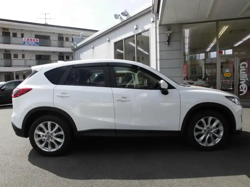 カタログ画像：ＣＸ－５（CX-5） ＸＤ Ｌパッケージ 2014年4月 LDA-KE2AW 2200cc クリスタルホワイトパールマイカ 燃費18.0km / l 外装