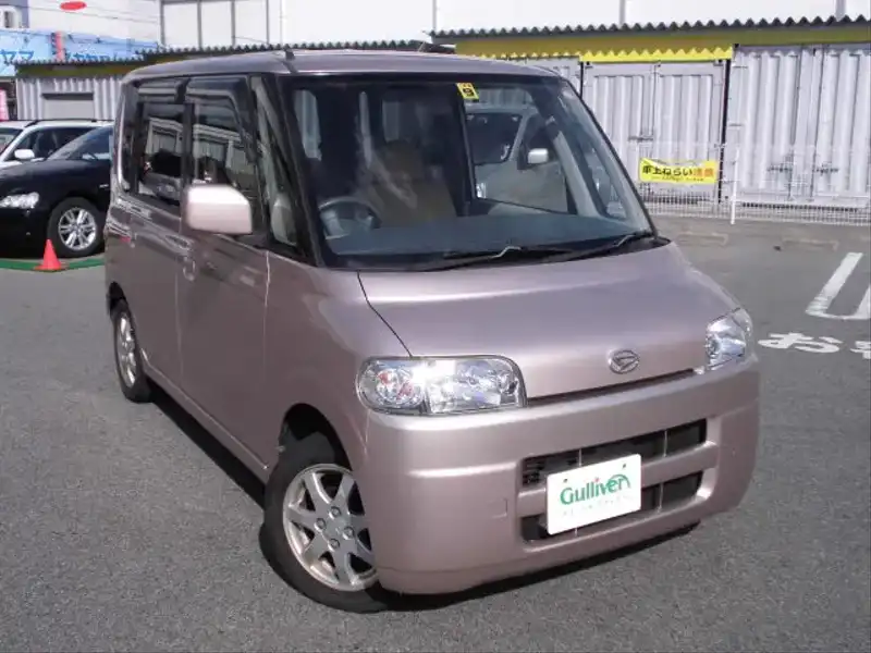 カタログ画像：タント（TANTO） Ｘスマイルセレクション 2004年6月 ABA-L360S 660cc ライトローズメタリック 燃費16.8km / l  メイン