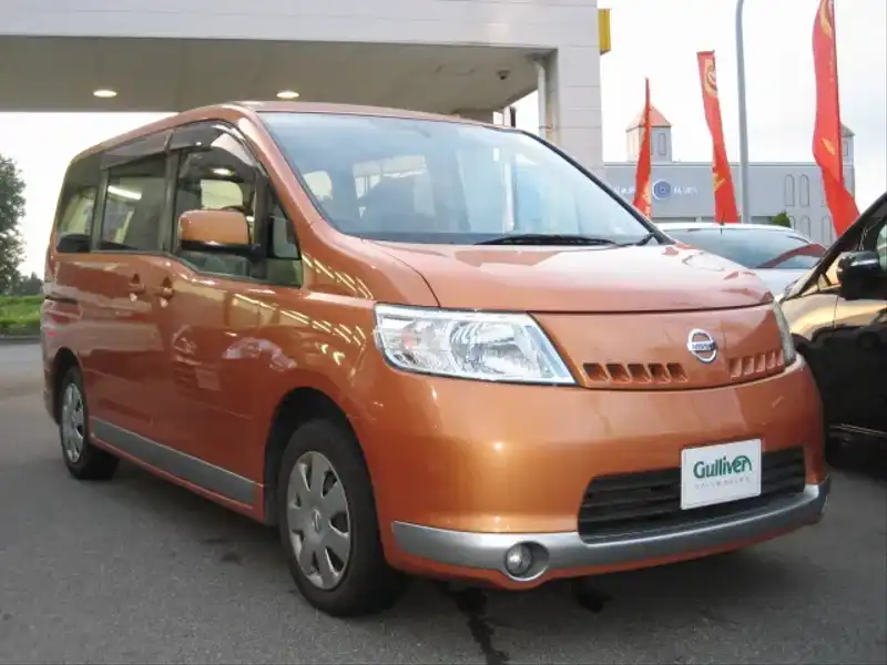 カタログ画像：セレナ（SERENA） ２０ＲＳ 2006年6月 DBA-NC25 2000cc ソレイユオレンジ（Ｍ） 燃費12.0km / l  メイン（その他）