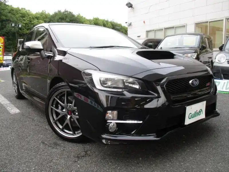 カタログ画像：ＷＲＸ ＳＴＩ（WRX STI） ＳＴＩ タイプＳ 2014年8月 CBA-VAB 2000cc クリスタルブラック・シリカ 燃費9.4km / l メイン（その他）