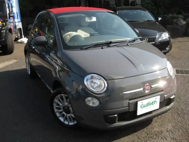 カタログ画像：５００Ｃ（500C） ヴィンテージ 2010年6月 ABA-31212 1200cc テックハウスグレー 燃費17.2km / l  メイン（その他）