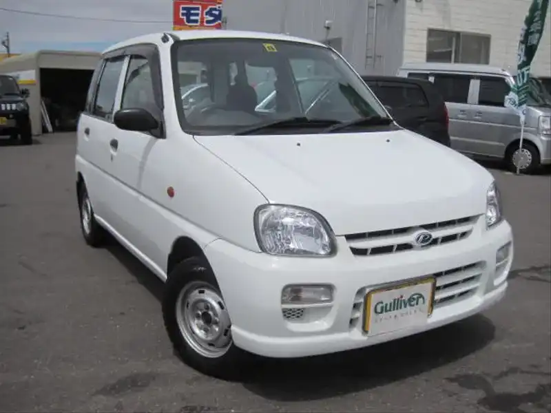 カタログ画像：プレオ（PLEO） Ａ 2001年10月 LE-RV2 660cc ピュアホワイト 燃費20.0km / l  メイン（その他）