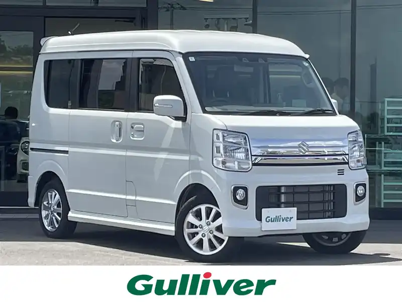 カタログ画像：エブリイワゴン（EVERY WAGON） ＰＺターボスペシャル 標準ルーフ 2024年2月 3BA-DA17W 660cc パールホワイト 燃費15.1km / l メイン（その他）