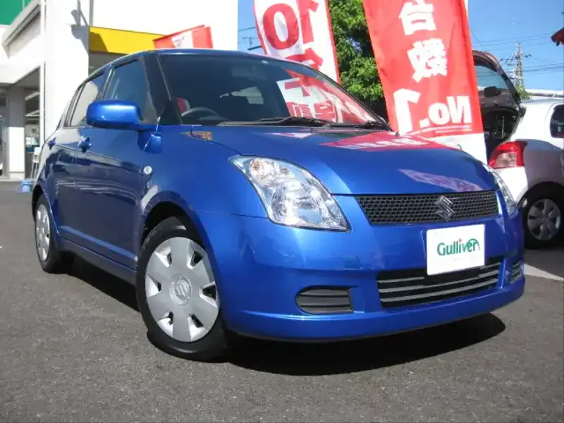 カタログ画像：スイフト（SWIFT） １．３ＸＧ 2005年12月 DBA-ZC11S 1300cc パールメタリックカシミールブルー 燃費18.8km / l  メイン（その他）