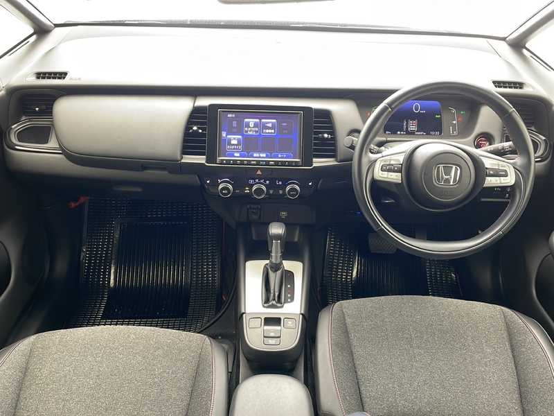 カタログ画像：フィット（FIT） ホーム 2024年9月 5BA-GS4 1500cc ミッドナイトブルービーム・メタリック 燃費18.5km / l 内装