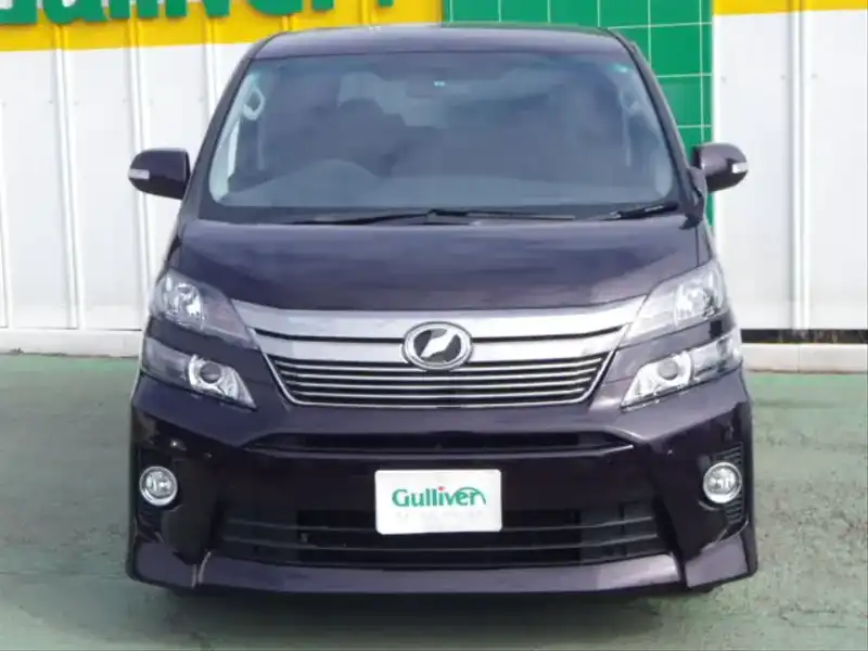 カタログ画像：ヴェルファイア（VELLFIRE） ３．５Ｚ 2011年11月 DBA-GGH20W 3500cc ボルドーマイカメタリックorダークバイオレットマイカメタリック 燃費9.3km / l フロント