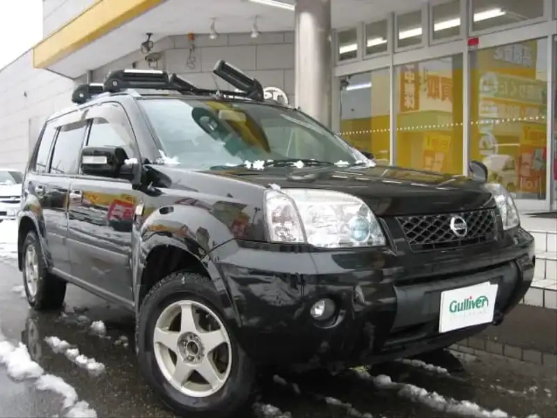 カタログ画像：エクストレイル（X-TRAIL） ナビエディション Ｓｔｔ 2003年4月 TA-NT30 2000cc スーパーブラック 燃費12.0km / l  メイン（その他）