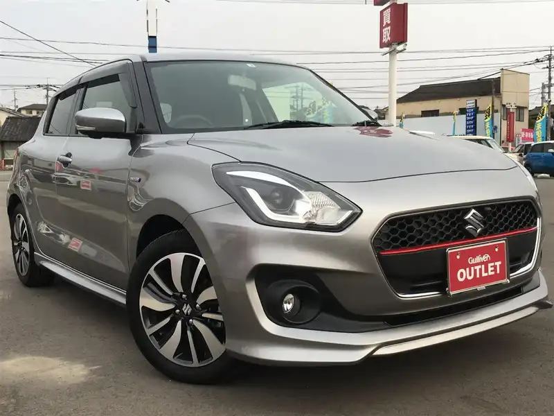 カタログ画像：スイフト（SWIFT） ハイブリッドＲＳ セーフティパッケージ装着車 2017年1月 DAA-ZD53S 1200cc プレミアムシルバーメタリック 燃費25.4km / l メイン（その他）