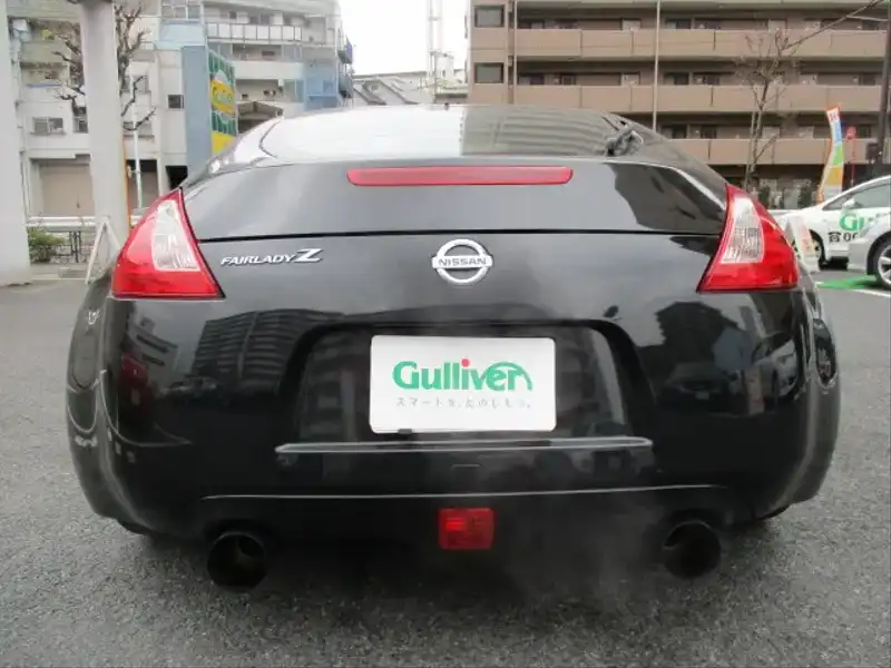 10052321 | カタログ画像：フェアレディＺ（FAIRLADY Z） バージョンＳ 2008年12月 CBA-Z34 3700cc ダイヤモンドブラック（Ｐ） バック