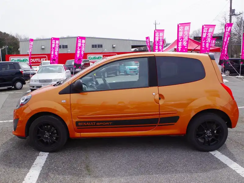 カタログ画像：トゥインゴ（TWINGO） ＧＴ リミテ２ 2009年12月 ABA-ND4FT 1200cc スパーク・オレンジ（Ｍ） 外装