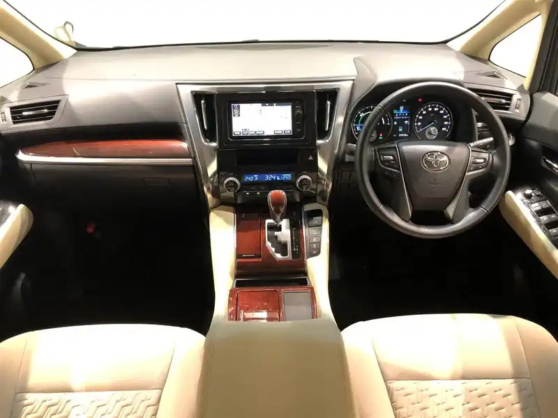 カタログ画像：アルファードハイブリッド（ALPHARD HYBRID） ハイブリッドＸ 2015年1月 DAA-AYH30W 2500cc ラグジュアリーホワイトパールクリスタルシャインガラスフレークorホワイトパールクリスタルシャイン 燃費19.4km / l 内装